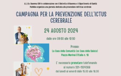 Campagna prevenzione ictus cerebrale