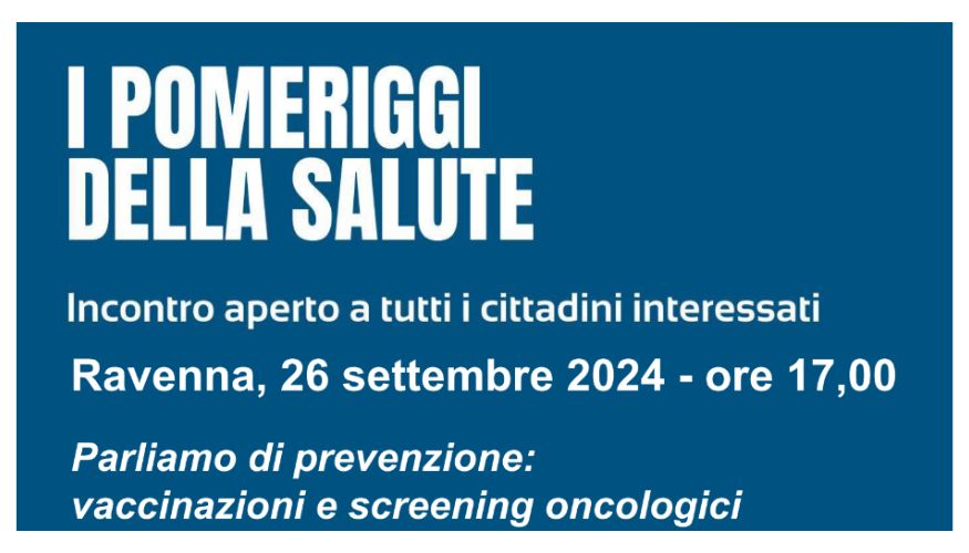 I pomeriggi della salute