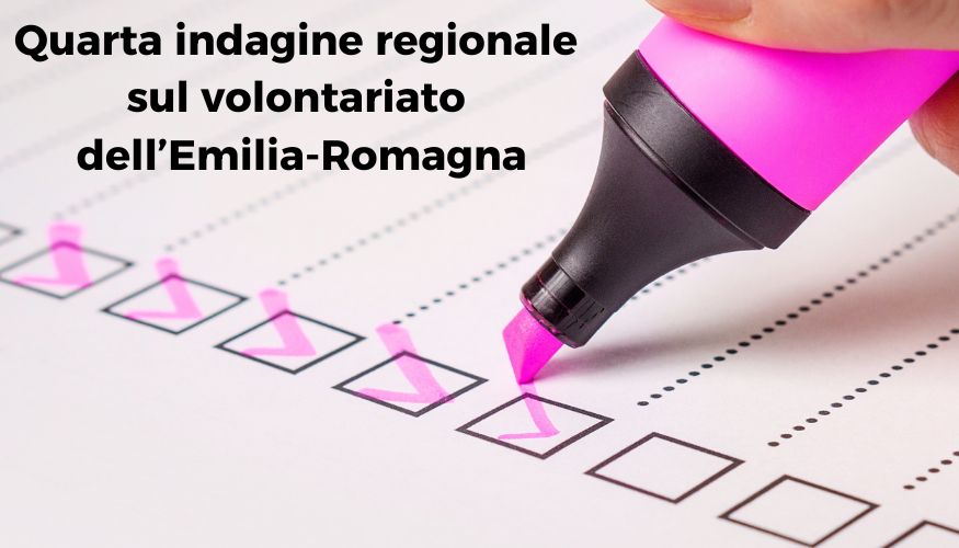 Indagine regionale sul volontariato dell’Emilia-Romagna