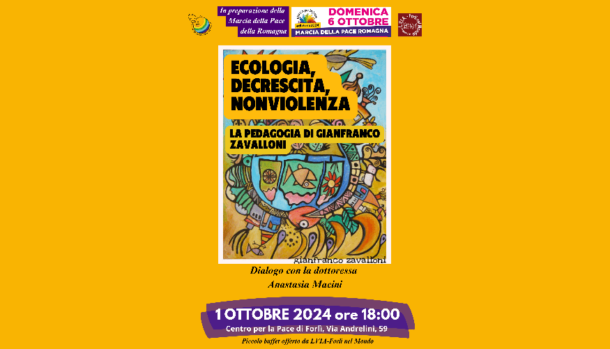 Ecologia, decrescita, nonviolenza