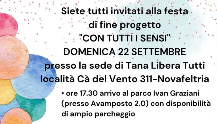 Con tutti i sensi