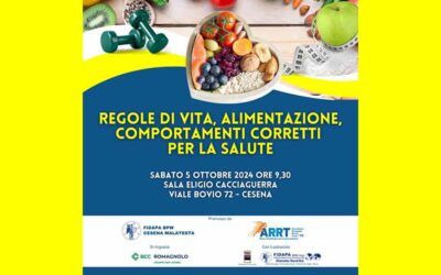 Regole di vita, alimentazione, comportamenti corretti per la salute