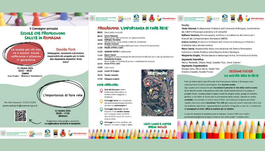 Convegno Scuole che Promuovono Salute