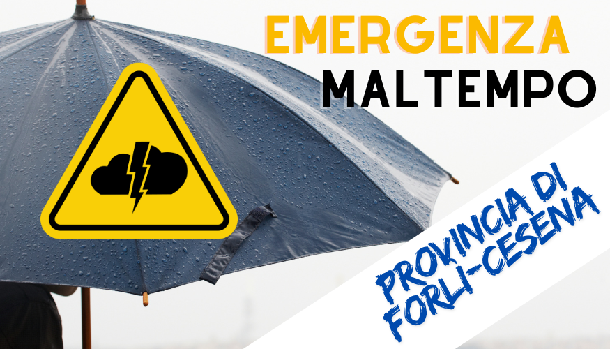 Emergenza maltempo – info utili Forlì-Cesena