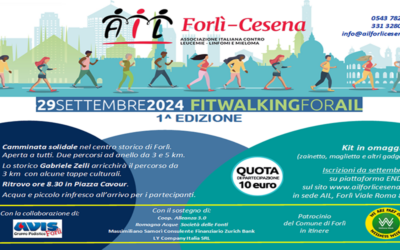 A Forlì Fitwalking per Ail