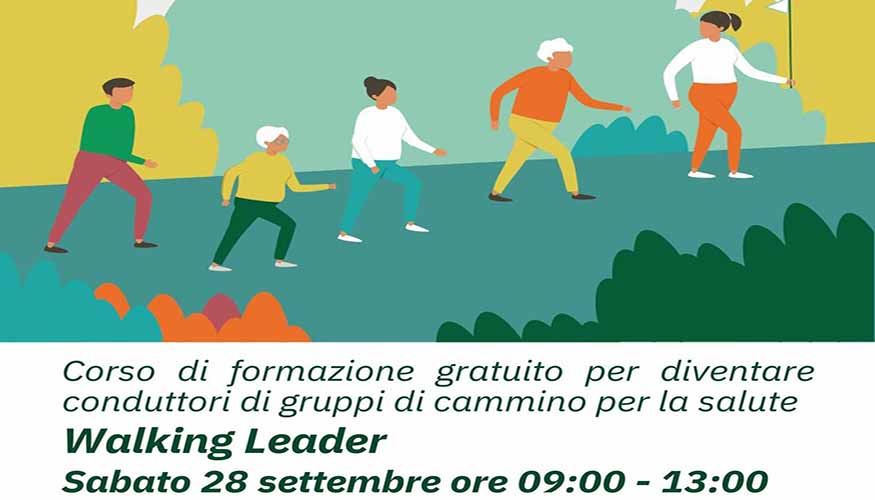 Walking leader a Forlimpopoli