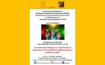 Il volontariato d’impresa e di competenza
