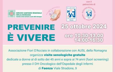 Ottobre in rosa per la prevenzione