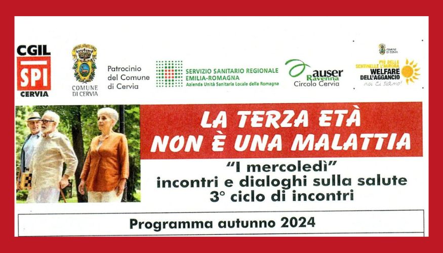 La terza età non è una malattia