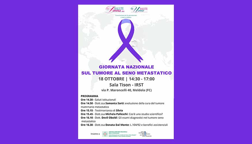 Giornata nazionale sul tumore al seno metastatico