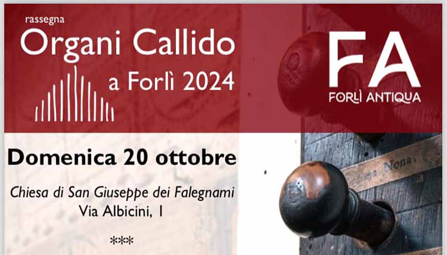 Concerto d’organo – Forlì Antiqua Aps