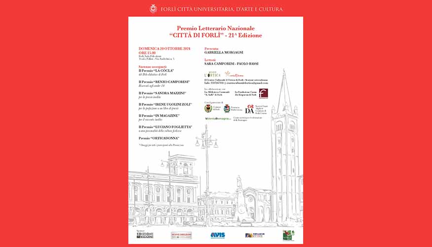 Premiazioni dei vincitori del Premio Letterario nazionale Città di Forlì