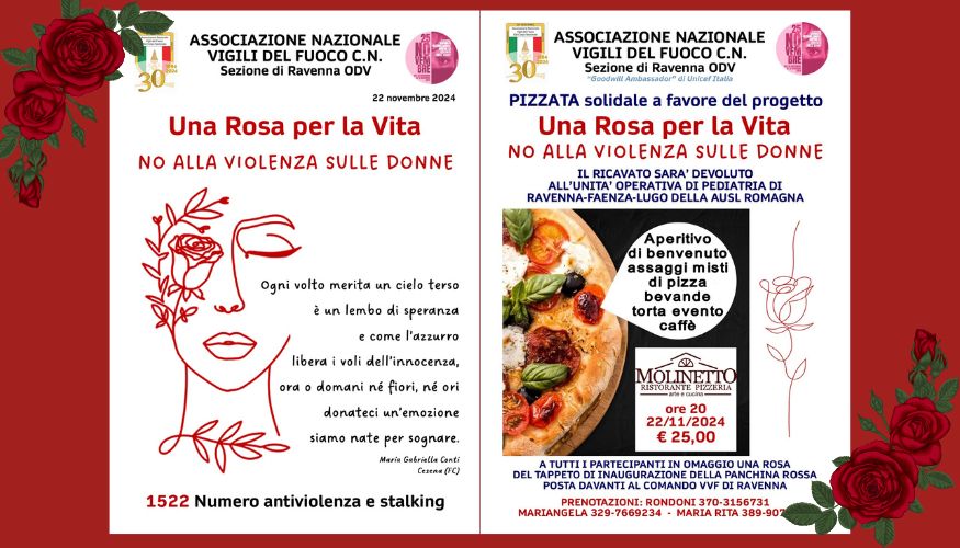 Una rosa per la vita