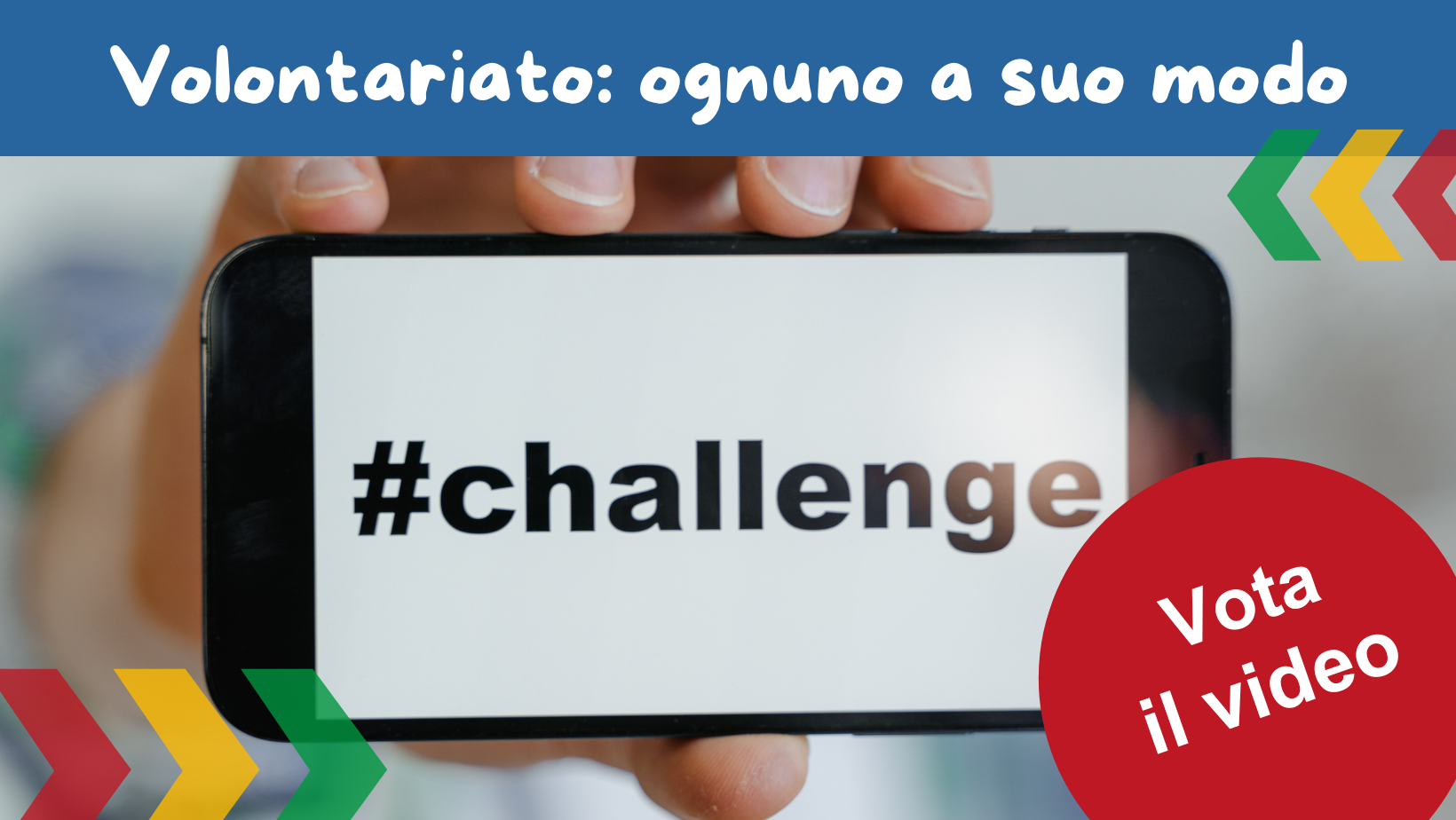 Un click per far conoscere il volontariato e dare visibilità alle associazioni della selezione Volontariato… Ognuno a suo modo