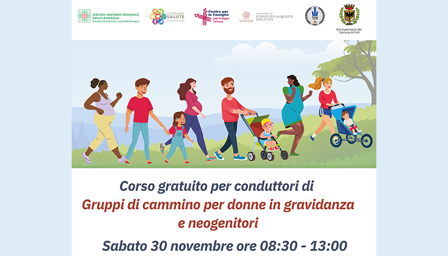 Conduttori di gruppo di cammino per donne in gravidanza
