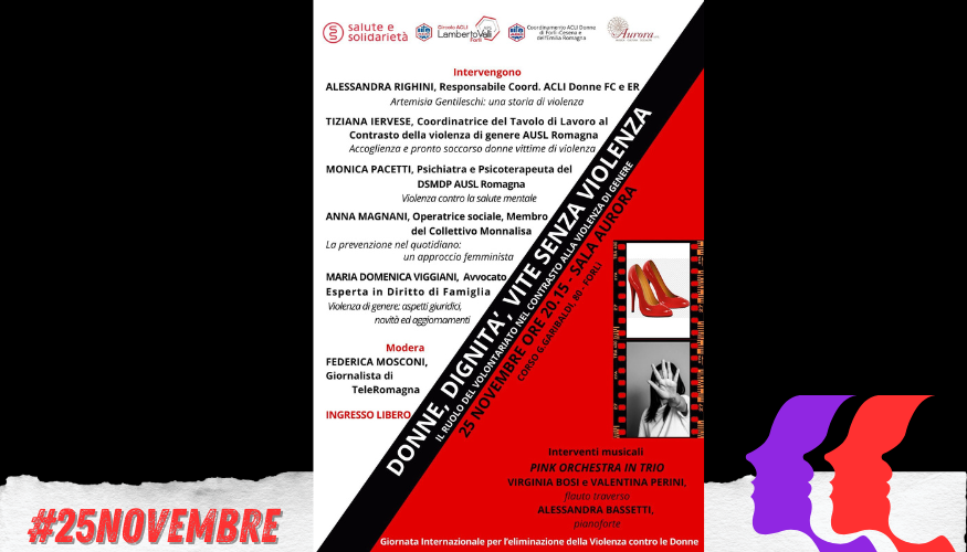 Donne, dignità, vite senza violenza