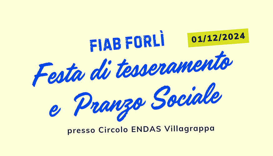 Pranzo solidale e tesseramento