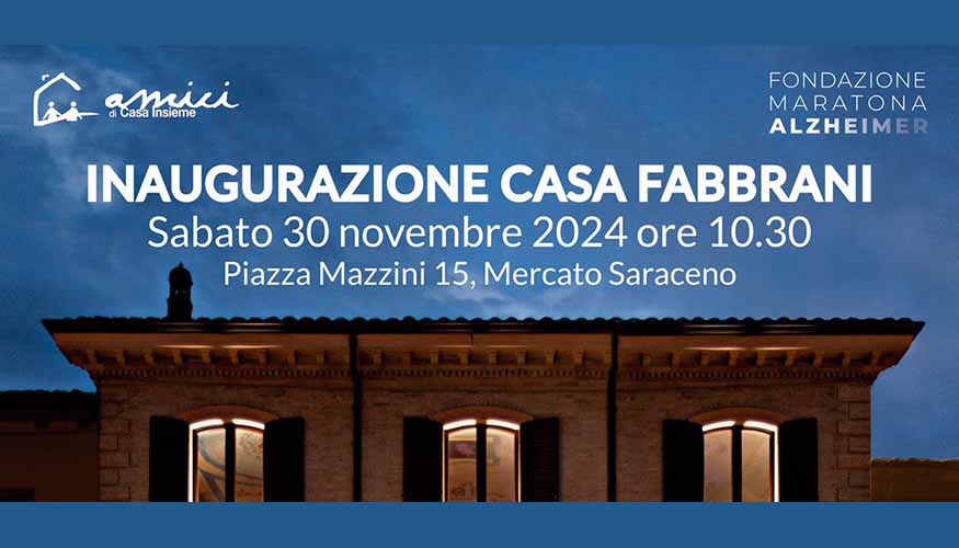 Inaugurazione Casa Fabbrani