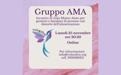 Gruppo AMA per disturbi dell’alimentazione