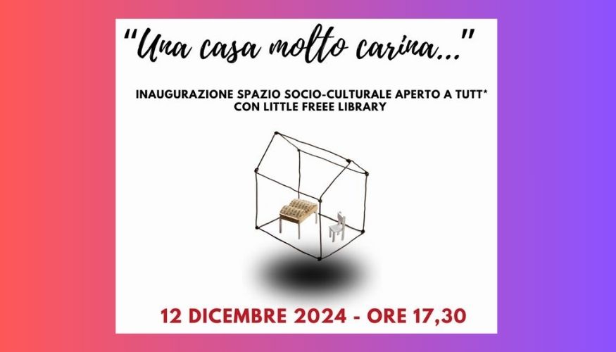 Inaugurazione spazio socio-culturale