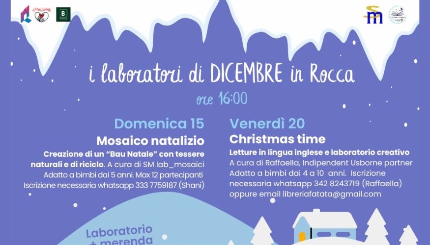 Laboratori per bambini alla Rocca