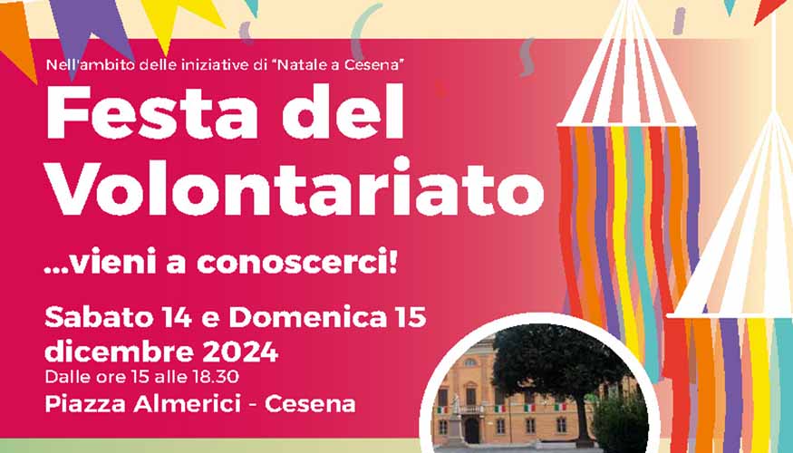 Festa del volontariato Cesena 2024