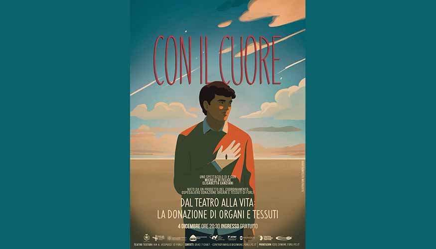 Con il cuore: dal teatro alla vita: la donazione di organi e tessuti
