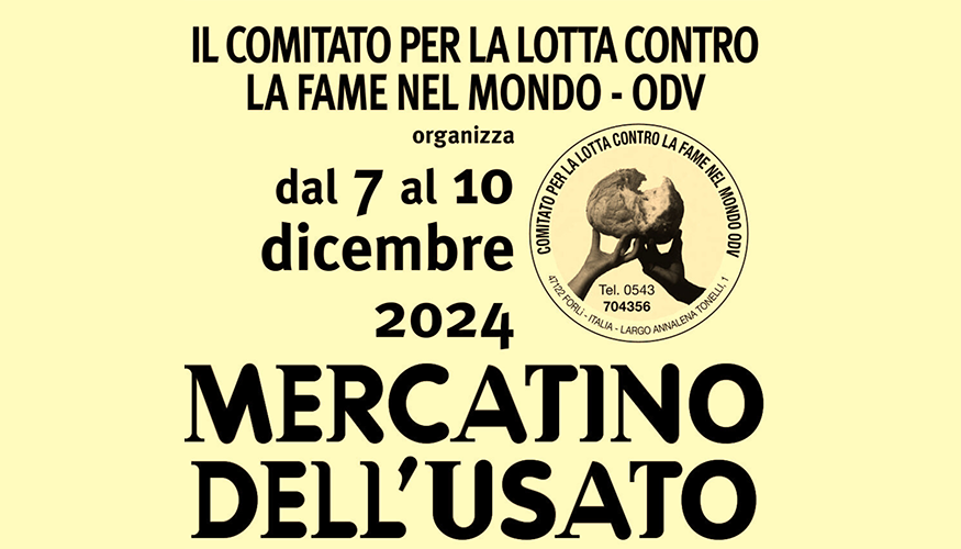 Mercatino dell’usato dicembre 2024