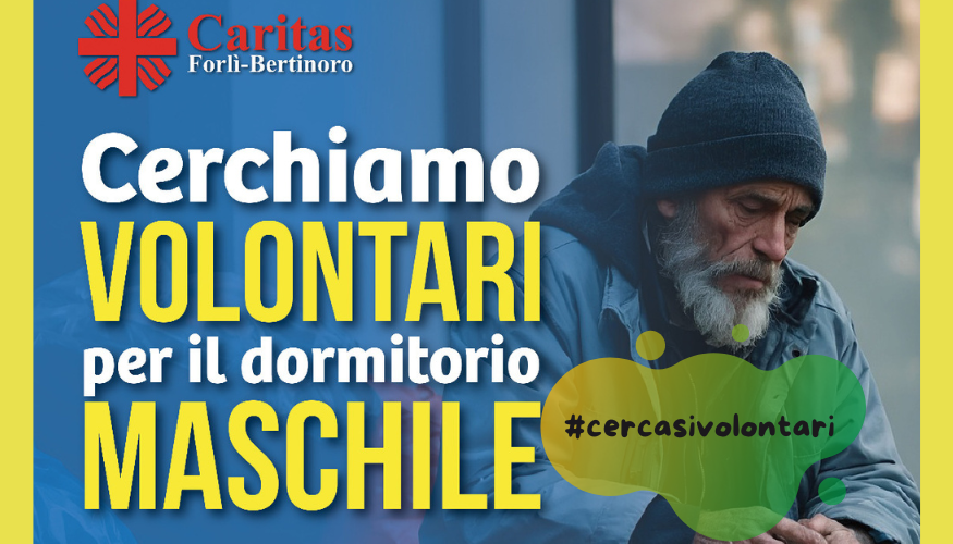Volontari per il dormitorio maschile