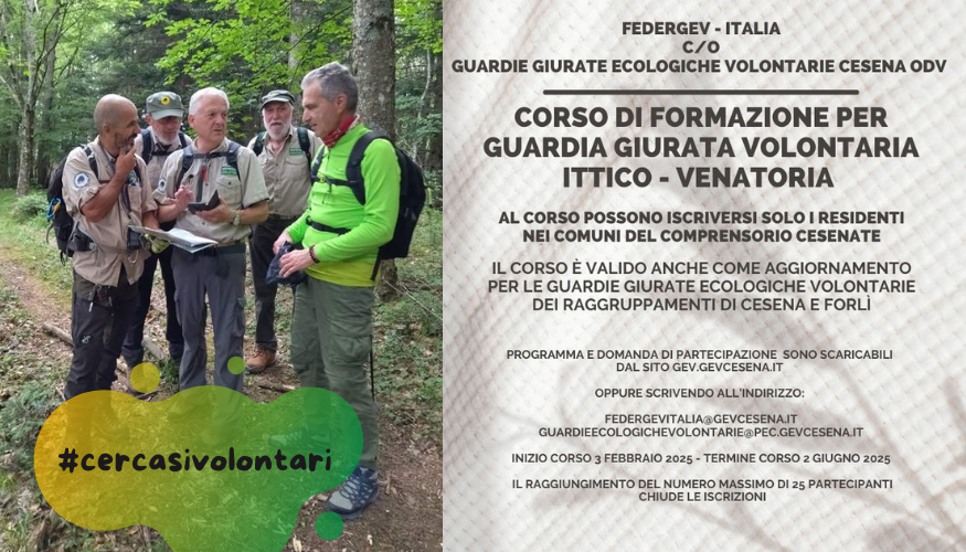 Guardia giurata volontaria ittico-venatoria
