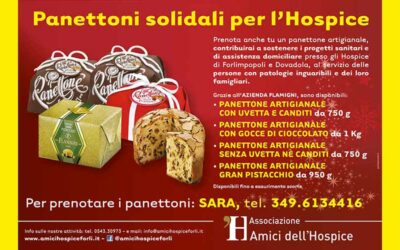 Panettoni solidali per l’Hospice