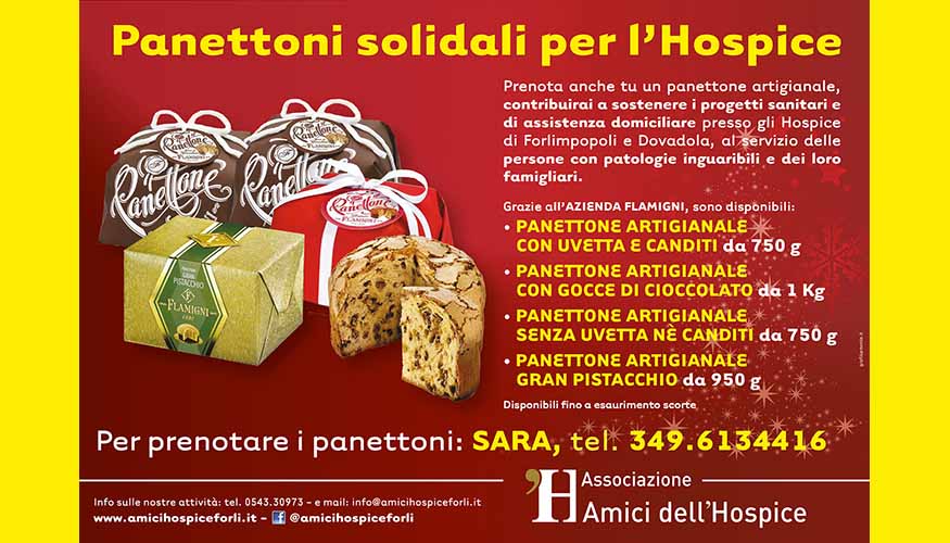Panettoni solidali per l’Hospice