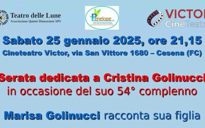 Cristina Golinucci – Spettacolo