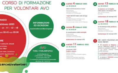Aspiranti volontari AVO in Romagna