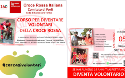 Diventa Volontario della Croce Rossa – Castrocaro Terme