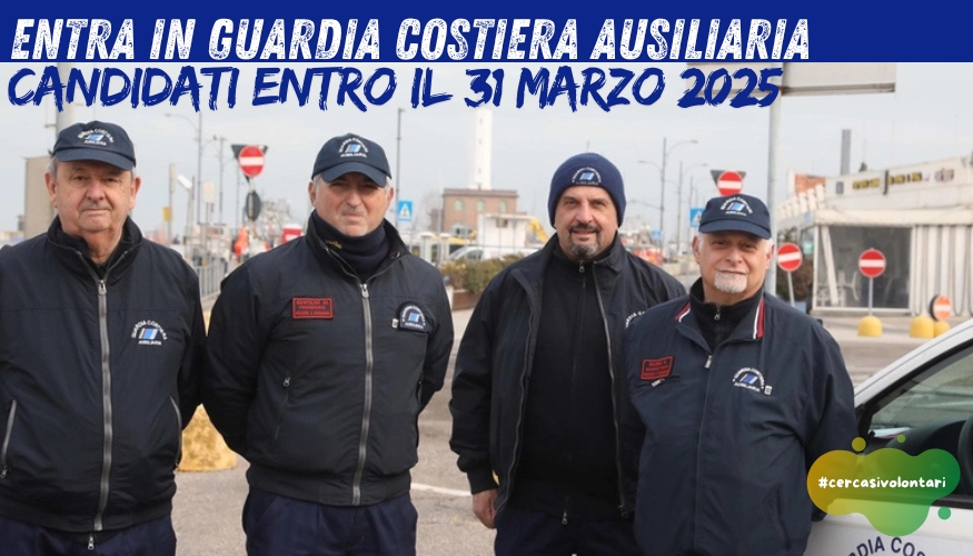 Sali a bordo con la Guardia Costiera Ausiliaria