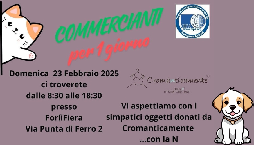 Commercianti… per un giorno