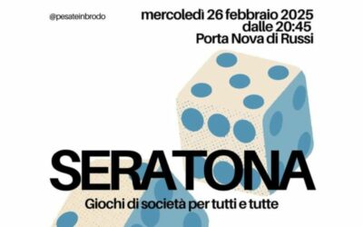 Seratona! Giochi di società per tutti e tutte