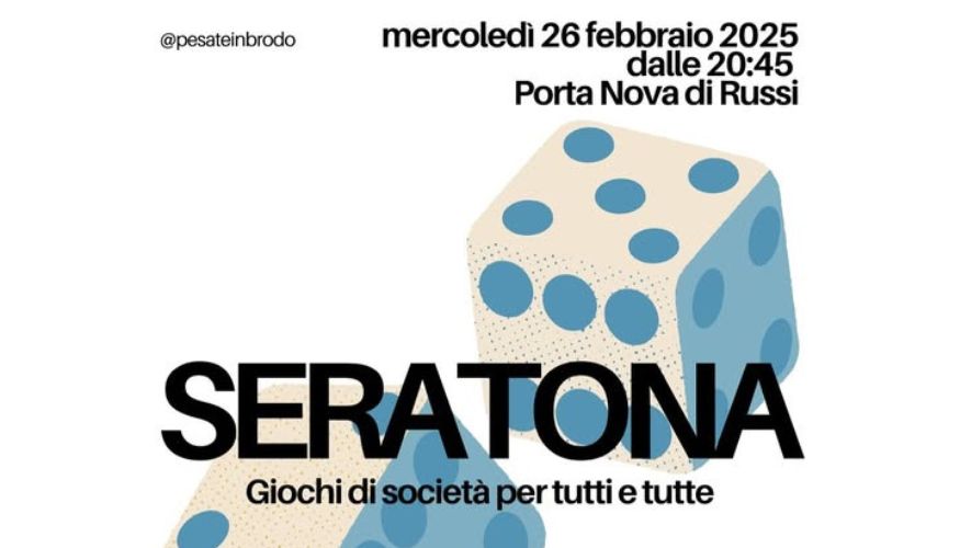 Seratona! Giochi di società per tutti e tutte