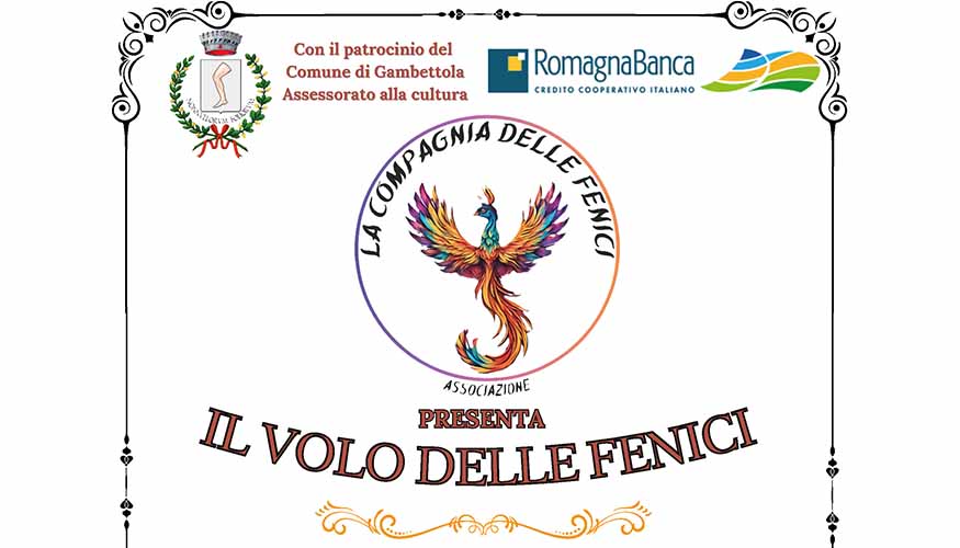 “Il Volo delle Fenici” al Teatro Comunale di Gambettola