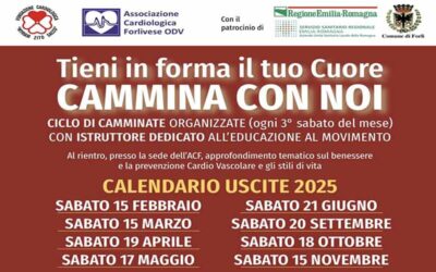 Tieni in forma il tuo cuore – Cammina con noi