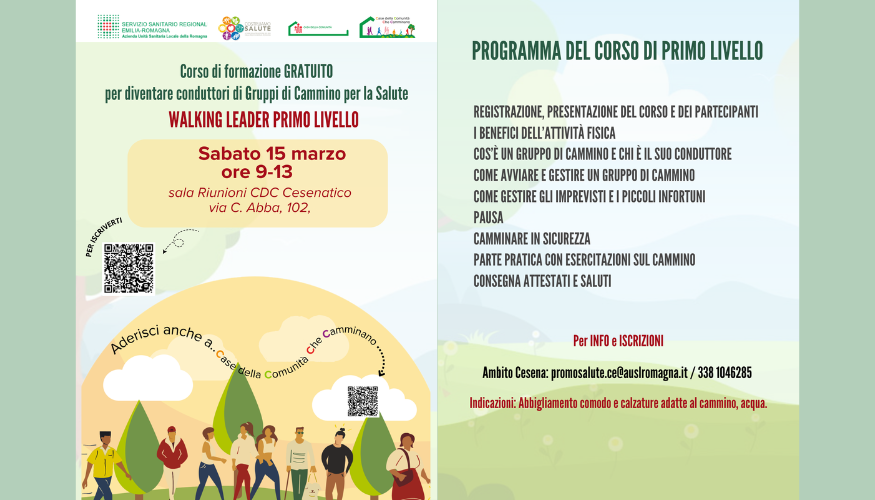 Cesenatico: Walking leader primo livello