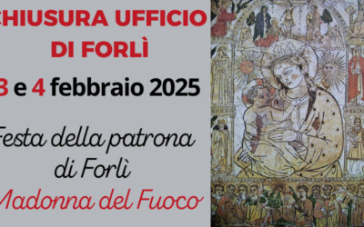 Chiusura ufficio a Forlì – Patrono