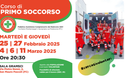 Corso di Primo Soccorso a San Mauro Pascoli