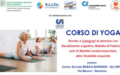 Corso di yoga per caregiver