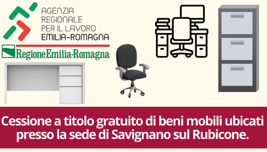 Cessione a titolo gratuito di beni mobili