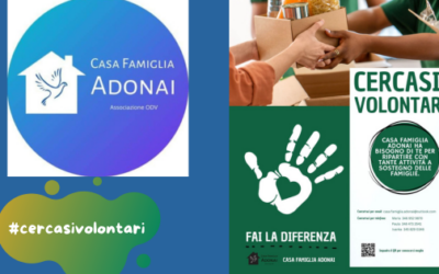 Volontari per Casa Famiglia Adonai