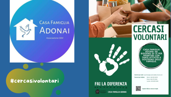 Volontari per Casa Famiglia Adonai