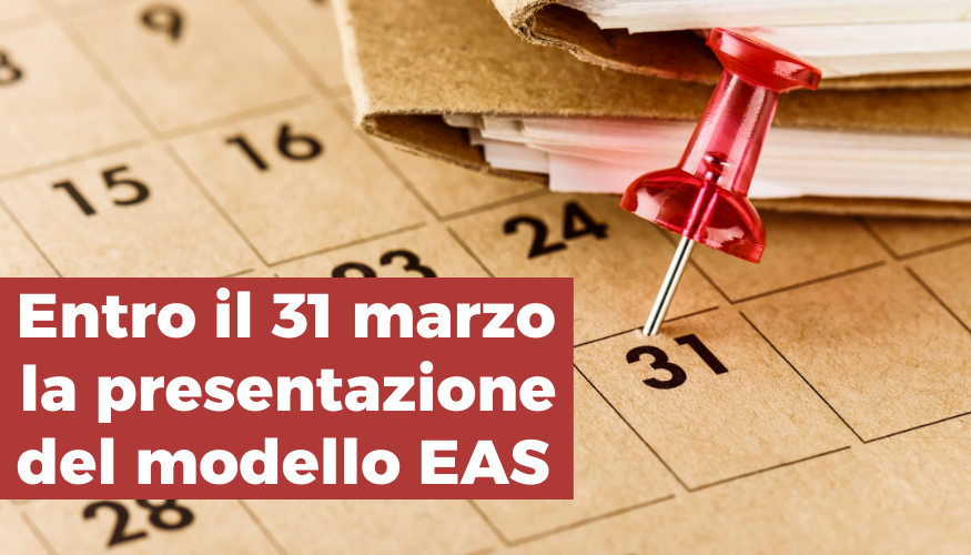 Modello Eas nel non profit, indicazioni e scadenze per il 2025