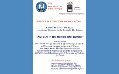 Noi e AI in un mondo che cambia